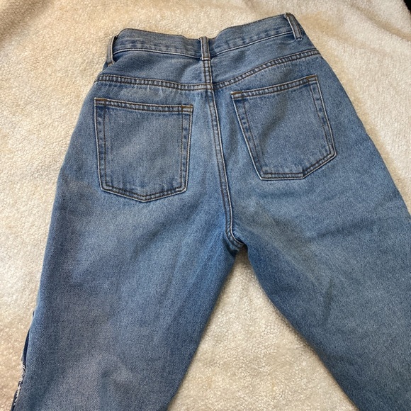Brandy Melville Two Toned jeans - Picture 2 of 5